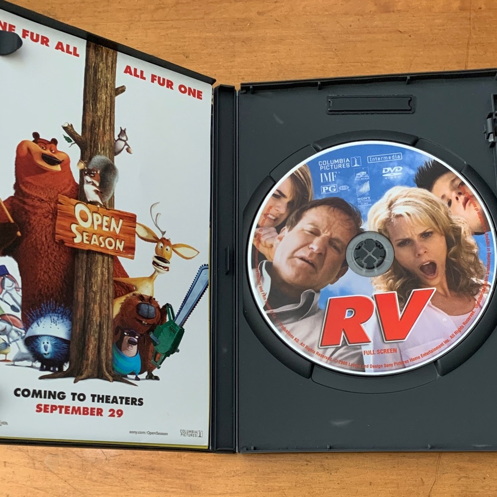RV Movie DVD